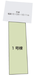 【区画図】 | いろどりアイタウン古河市茶屋新田26-P1　 | 【全1棟】物件の詳細については、お気軽にお問い合わせください♪
