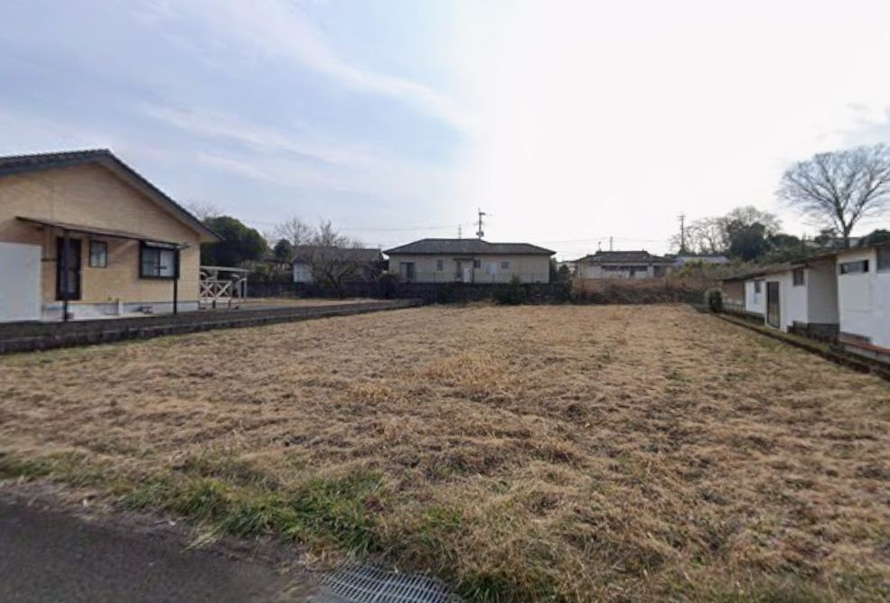 都城市上水流町の売地の外観
