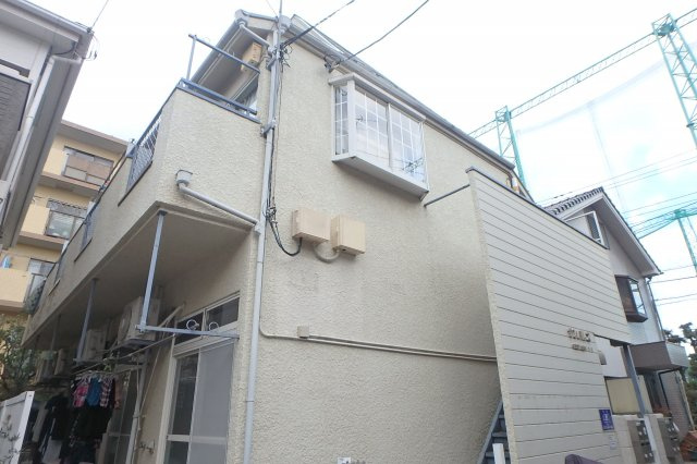 サンパレス元住吉の外観|敷金・礼金0キャンペーン♪ロフト付きアパート♪