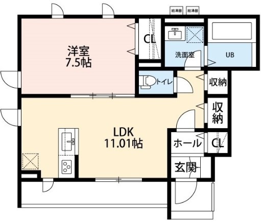クオーレの間取り