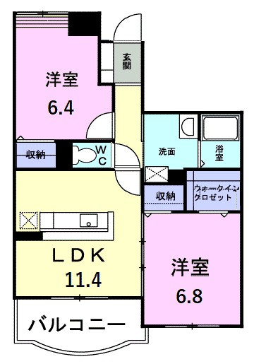 グラン・ポワールの間取り|間取りです。
