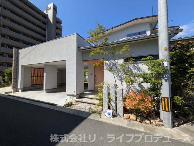 岡山市北区津島京町2丁目 中古住宅の外観|◆省エネで快適なゼロエネルギー住宅です。