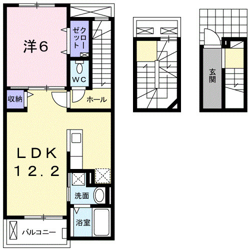 アンジュールの間取り