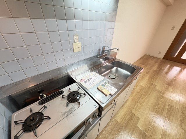 マンションニューヨーク医大東のキッチン