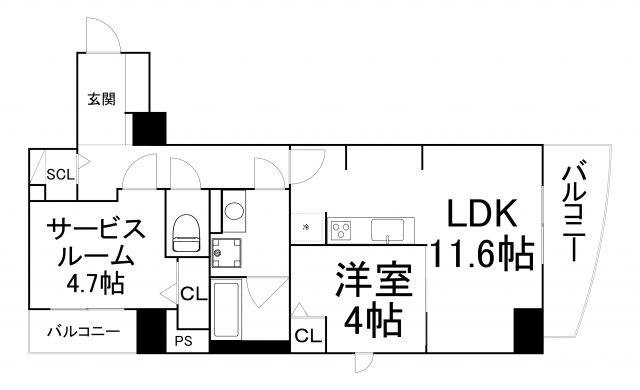 【間取り】 | パークフラッツ安堂寺