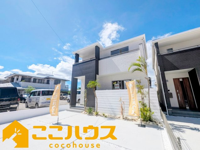 宜野湾市上原1丁目227番　ハートフルタウン　新築戸建て　全4棟　A号棟の外観|長期優良住宅認定物件です！
