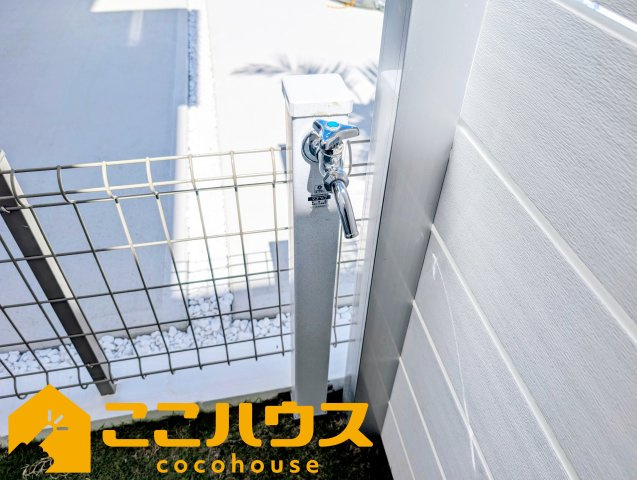宜野湾市上原1丁目227番　ハートフルタウン　新築戸建て　全4棟　A号棟のその他|立水栓
