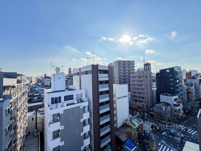 コスモ千駄木の展望|バルコニーからの眺望　当日のご見学、可能です！お気軽にお問い合わせください！※0120-133-468