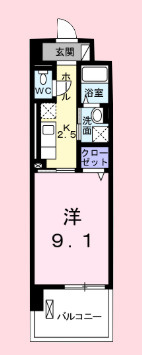 あすなろハウスⅠの間取り