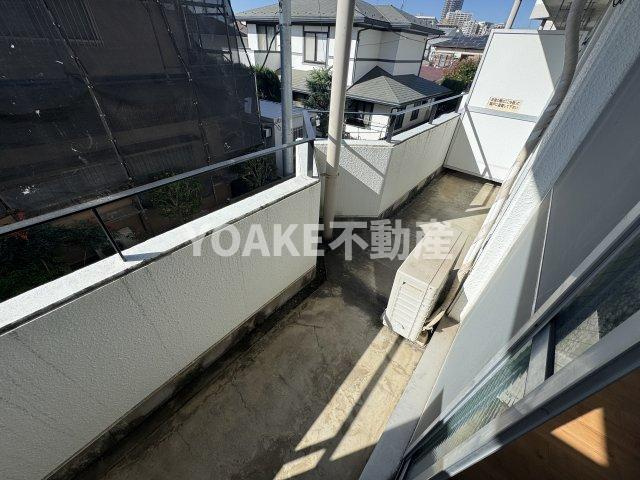 ハイクリーンコートのバルコニー|別号室の写真となります。現況優先。