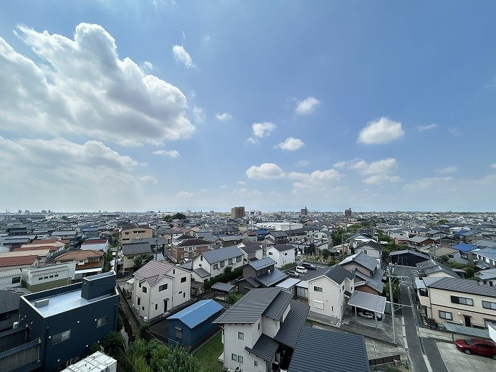 リフォーム　中古マンション　レインボー木曽川壱番館　平成9年築の展望