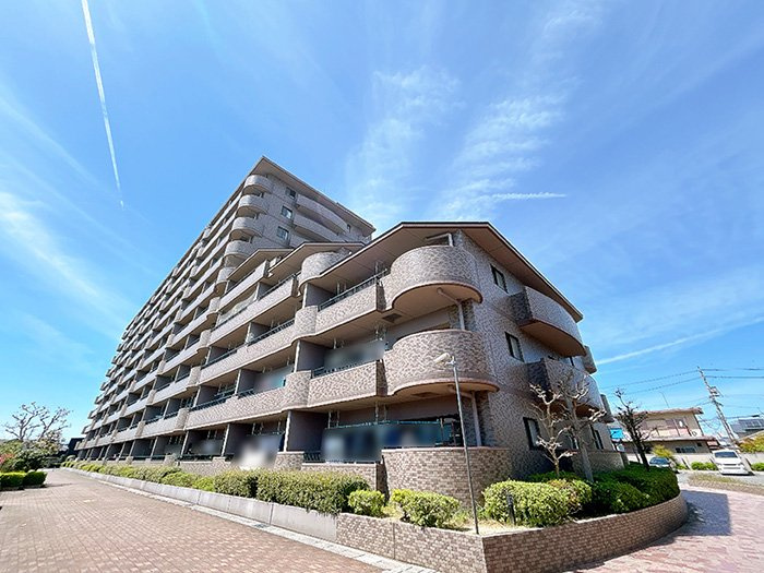リフォーム　中古マンション　レインボー木曽川壱番館　平成9年築の外観