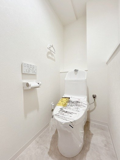 リフォーム　中古マンション　レインボー木曽川壱番館　平成9年築のトイレ