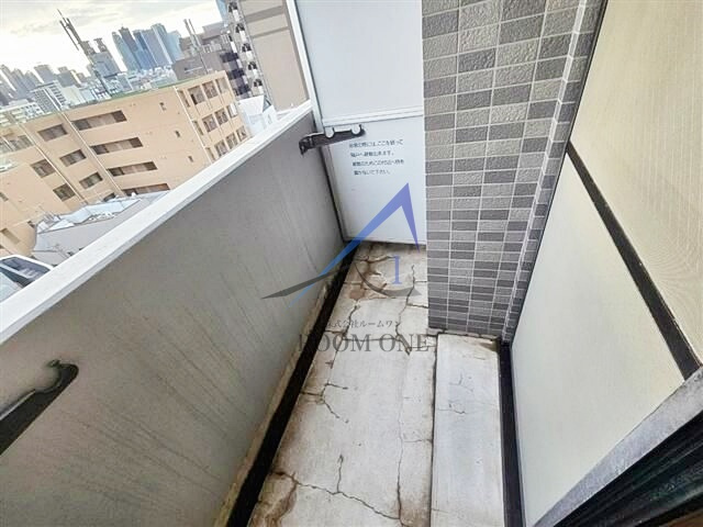 クレアシオン市ヶ谷西のバルコニー|バルコニーです。