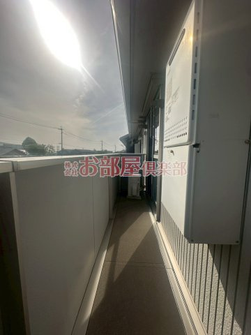 Villa松本のバルコニー|※別号室のお写真です