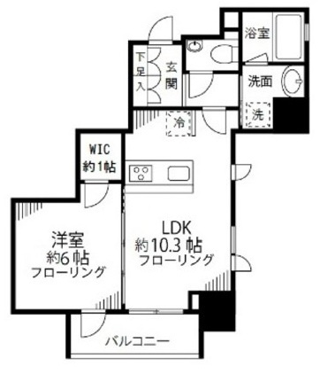 ファインクレスト護国寺の間取り|間取りです。