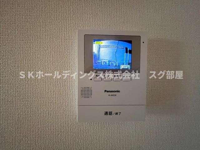 グランヴェールのセキュリティ|カメラ付インターホン