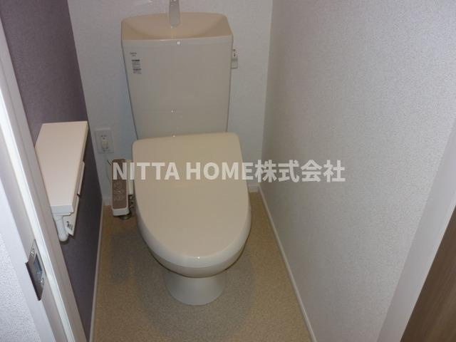 フラン　ジェルメＢのトイレ|温水洗浄便座のトイレです◎