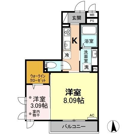 【間取り】 | グランメゾン北野(グランメゾンキタノ)