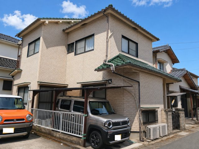 別府町戸建の外観|落ち着いた雰囲気の外観です