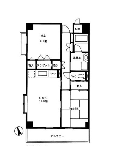 【間取り】 | フォレスターⅡ