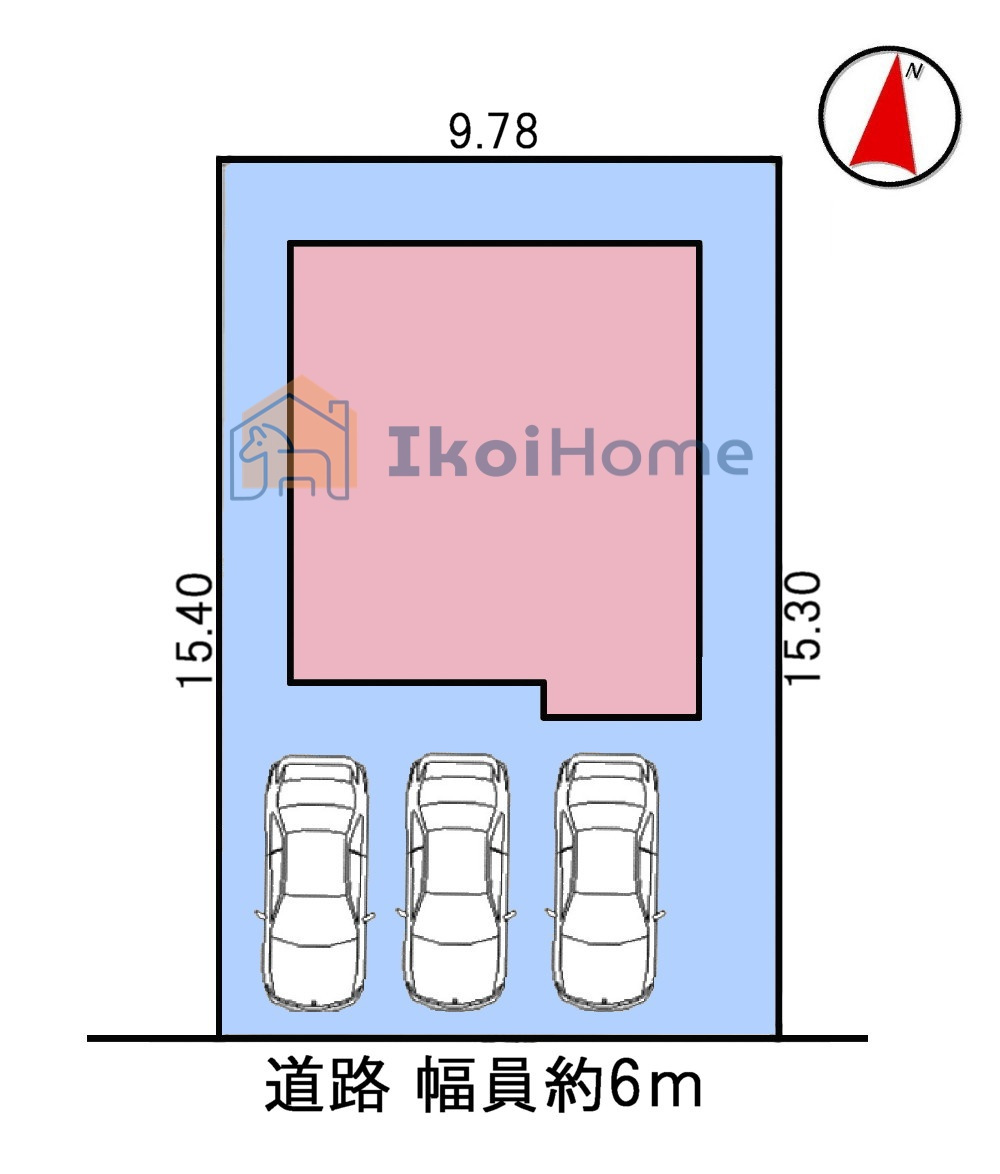 神戸市西区秋葉台１丁目　新築戸建の駐車場|●年中無休：見学時間9:00～20:00・当日予約可●駐車場は3台になります。普通車3台可能です。