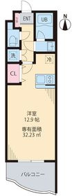 コリーナ代々木上原の間取り