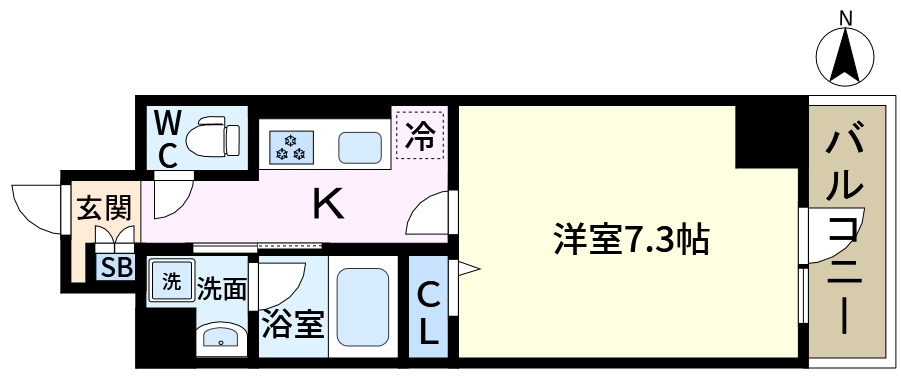 grande fareの間取り