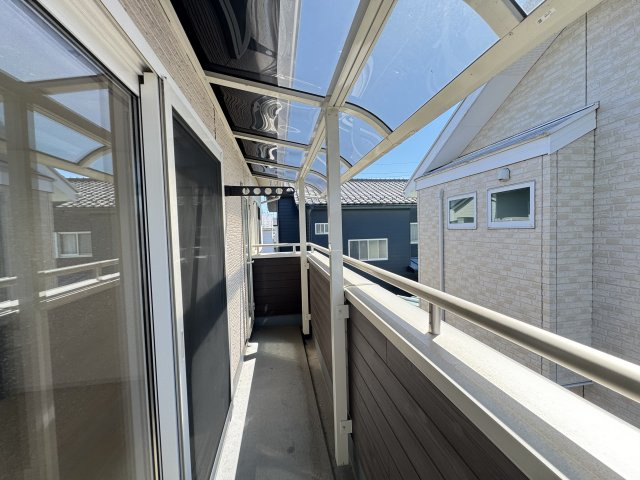 前橋市小屋原町　中古住宅のバルコニー|前橋市小屋原町　中古住宅