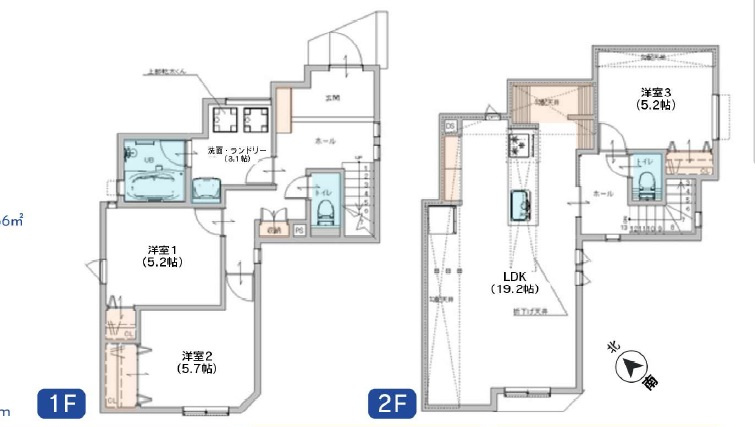 横浜市南区六ツ川２丁目新築戸建の画像