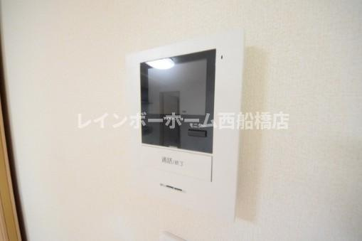 船橋市前原東３丁目のアパートのセキュリティ