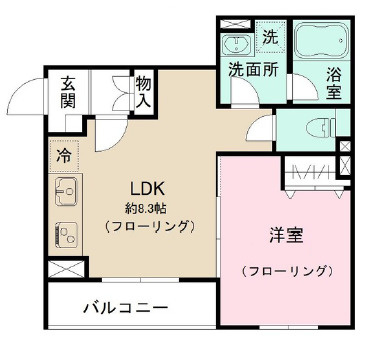 パークヒル城北の間取り|間取りです。
