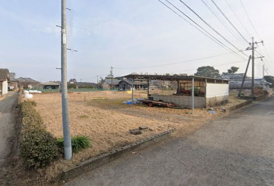 都城市上水流町の売地の外観