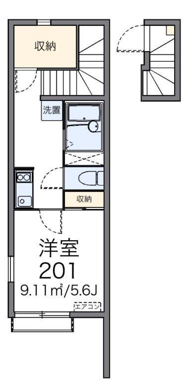 レオネクストアルデンテ本町の間取り