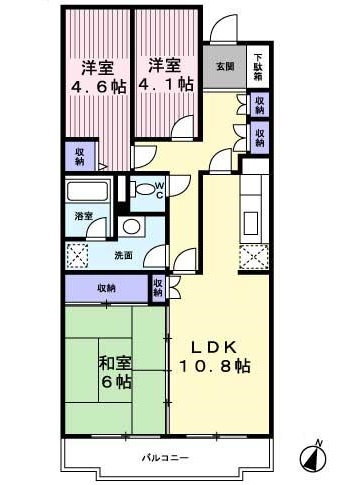ルミエールの間取り