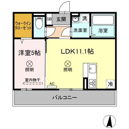 Elpis　Ⅱ　Ⅱ棟の間取り