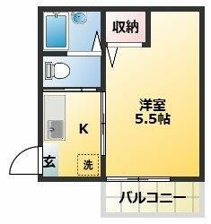 エスペランサ砧（キヌタ）の間取り