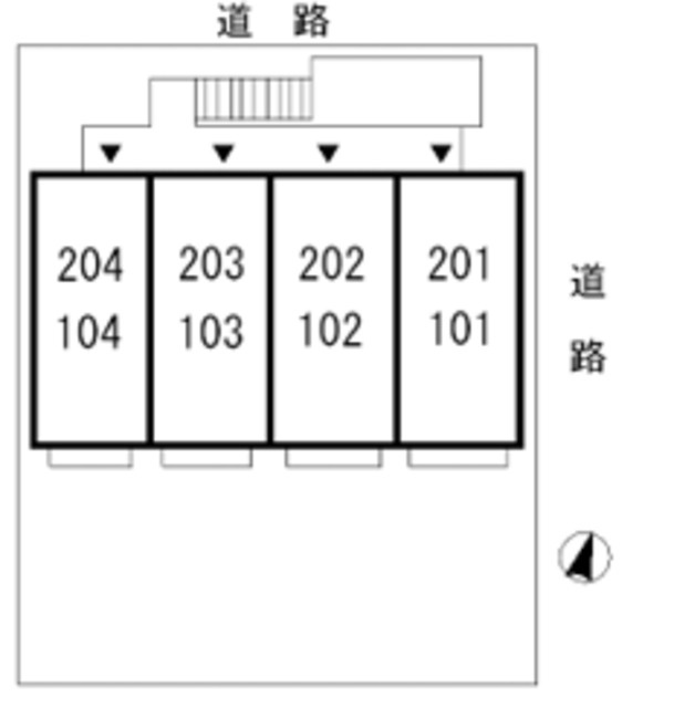 SUNNY COURT の区画図