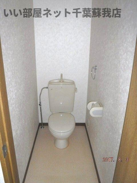 コンフォールＢのトイレ|清潔感のあるトイレです