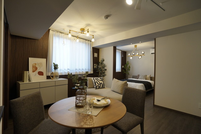 ＣＲＥＡＴＩＦ桜新町の居間・リビング|※写真は同タイプ住戸です。