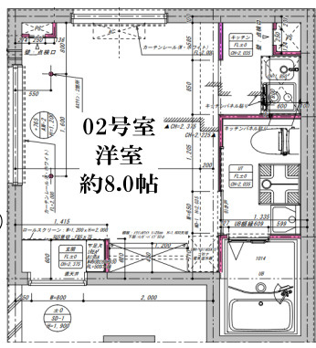 ルーチェ入谷の間取り