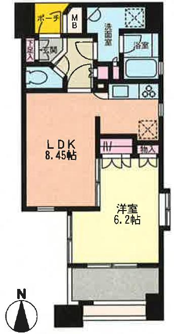 プライムアーバン恵比寿Ⅱの間取り|★間取り図★