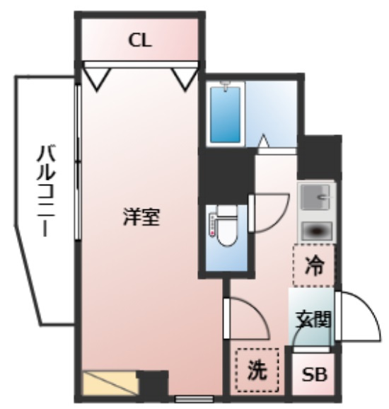 KMハウス＠大鳥居駅賃貸の間取り|間取り　使いやすい間取り