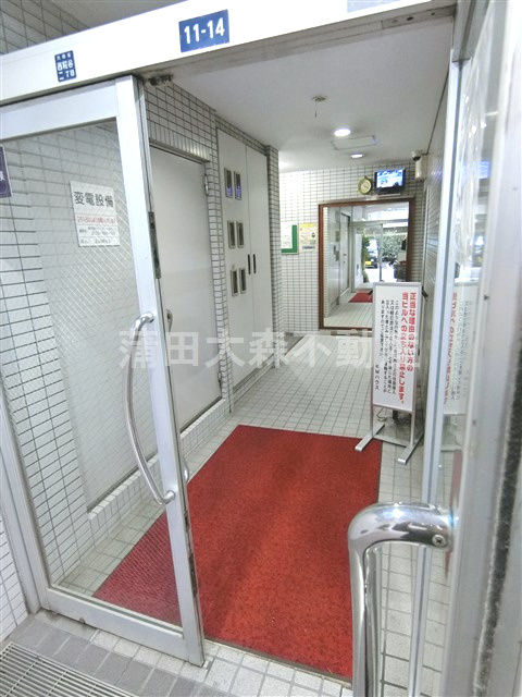 KMハウス＠大鳥居駅賃貸のエントランス|エントランス　オートロック