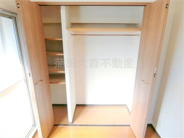 KMハウス＠大鳥居駅賃貸の収納|収納クローゼット　