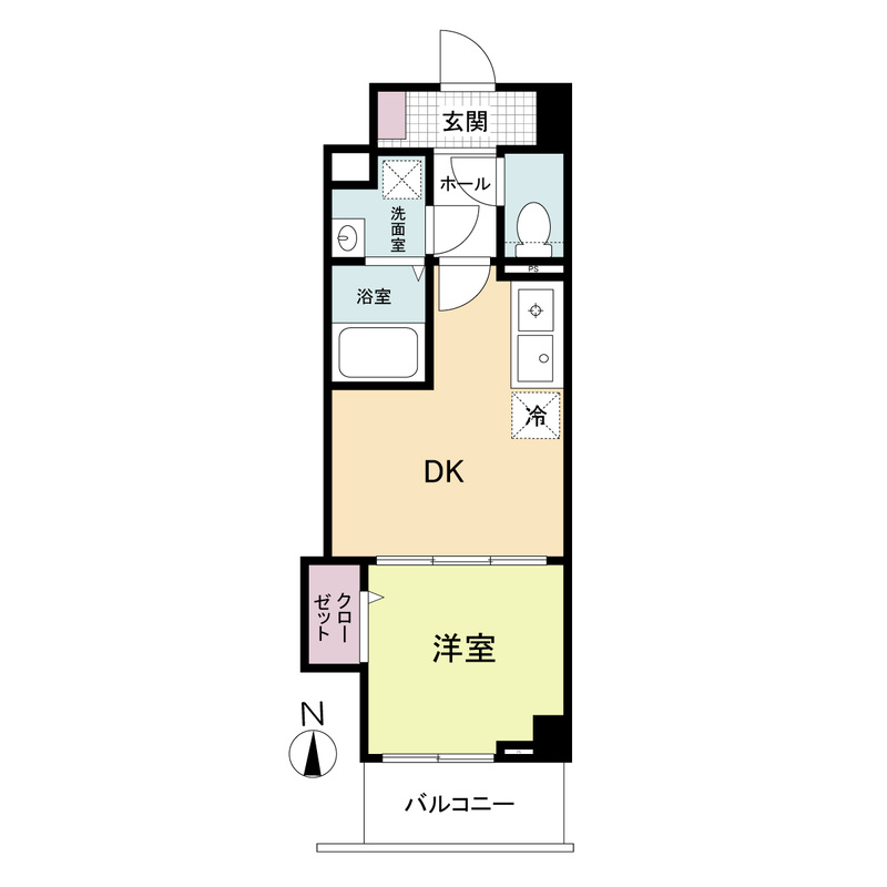 アート高槻の間取り