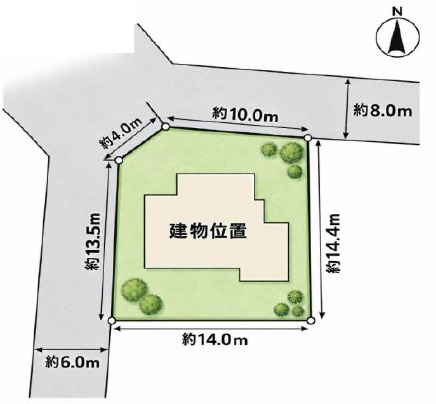 小束山３丁目　中古戸建の区画図