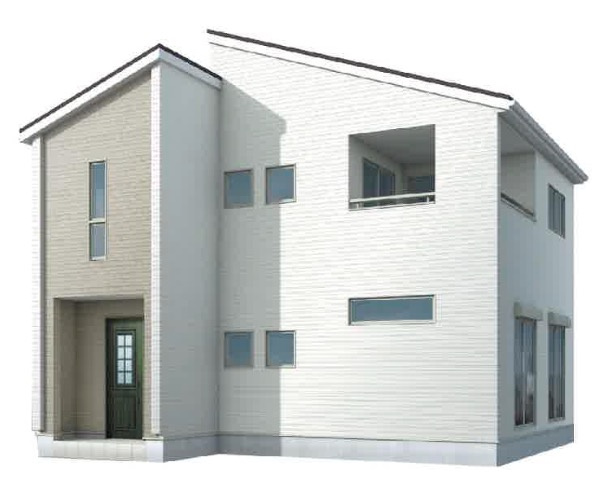 [新築住宅] 東松山市高坂 第2 全4棟の完成予想図