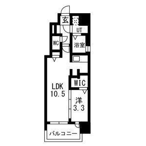 ミラージュパレス都島本通の間取り