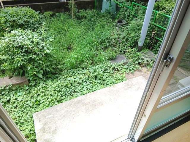 ハイム神山のバルコニー